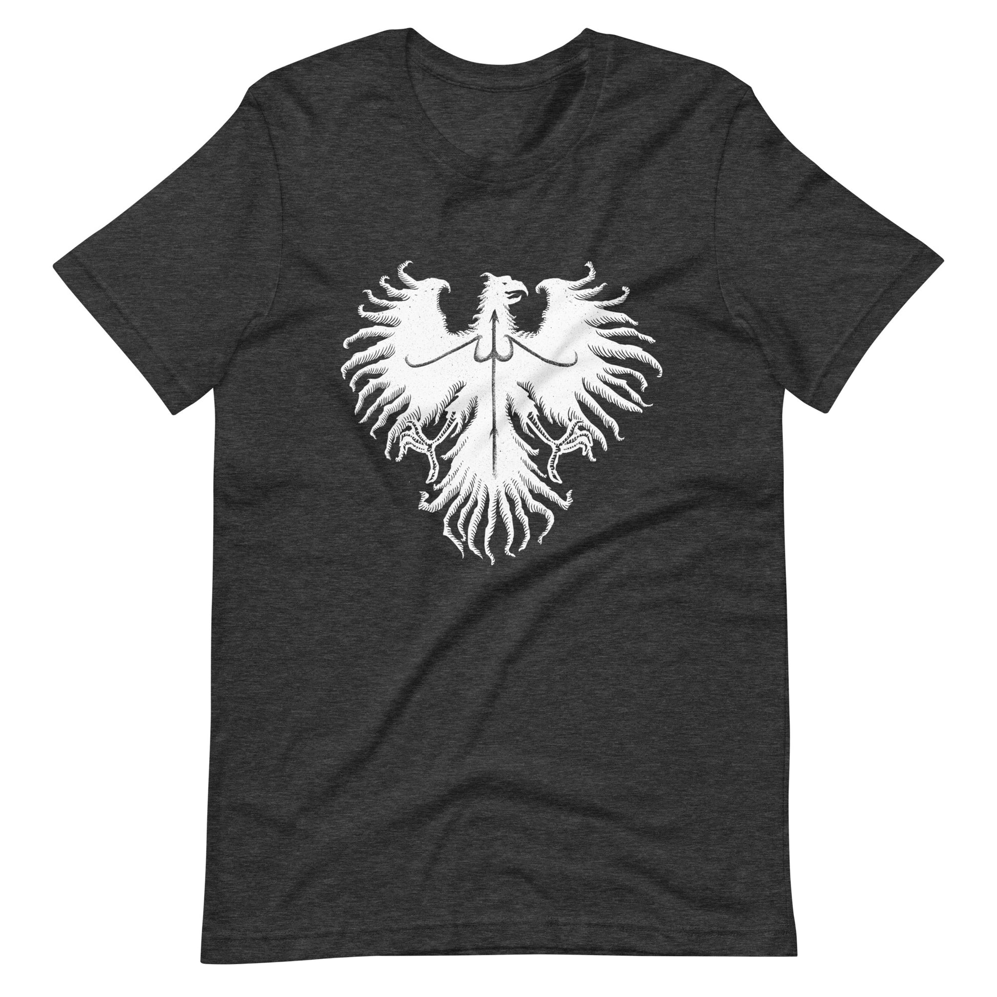 Black Eagle - Men's t-shirt - Dark Grey Heather Front