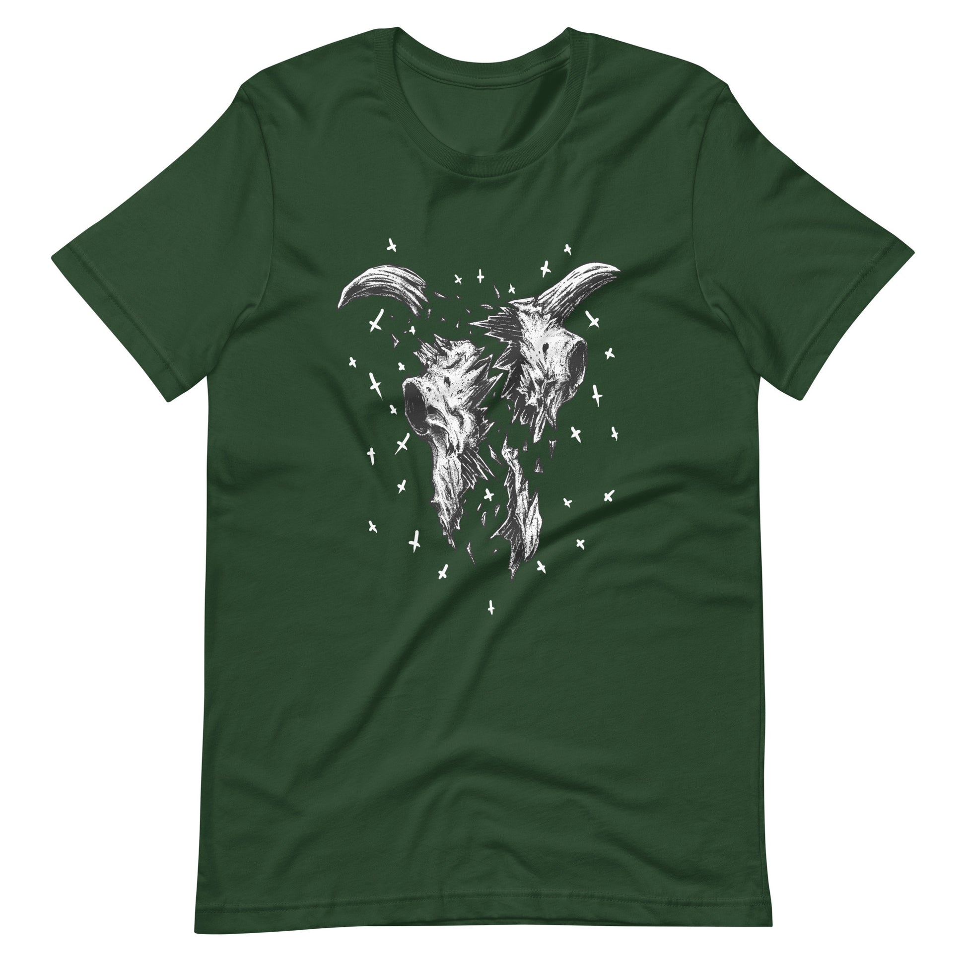 Crushed - Men's t-shirt - Forest Front