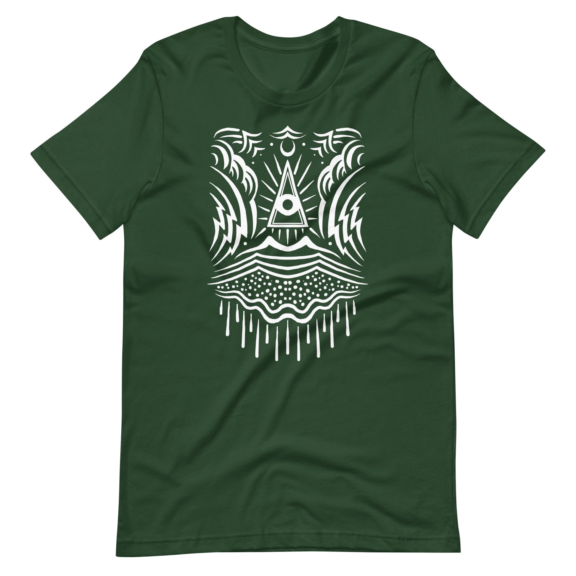 Nature Eye - Men's t-shirt - Forest Front