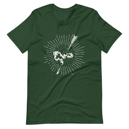 Skull Triangle - Men's t-shirt - Forest Front