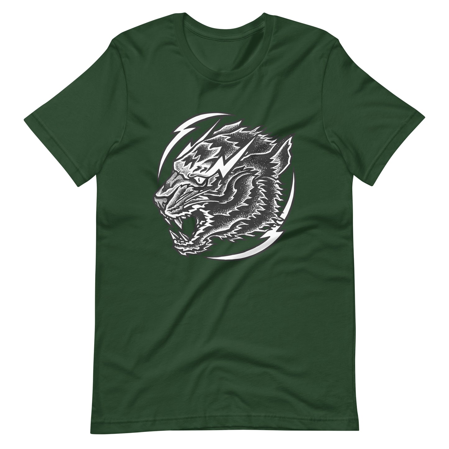 Thunder Tiger - Men's t-shirt - Forest Front