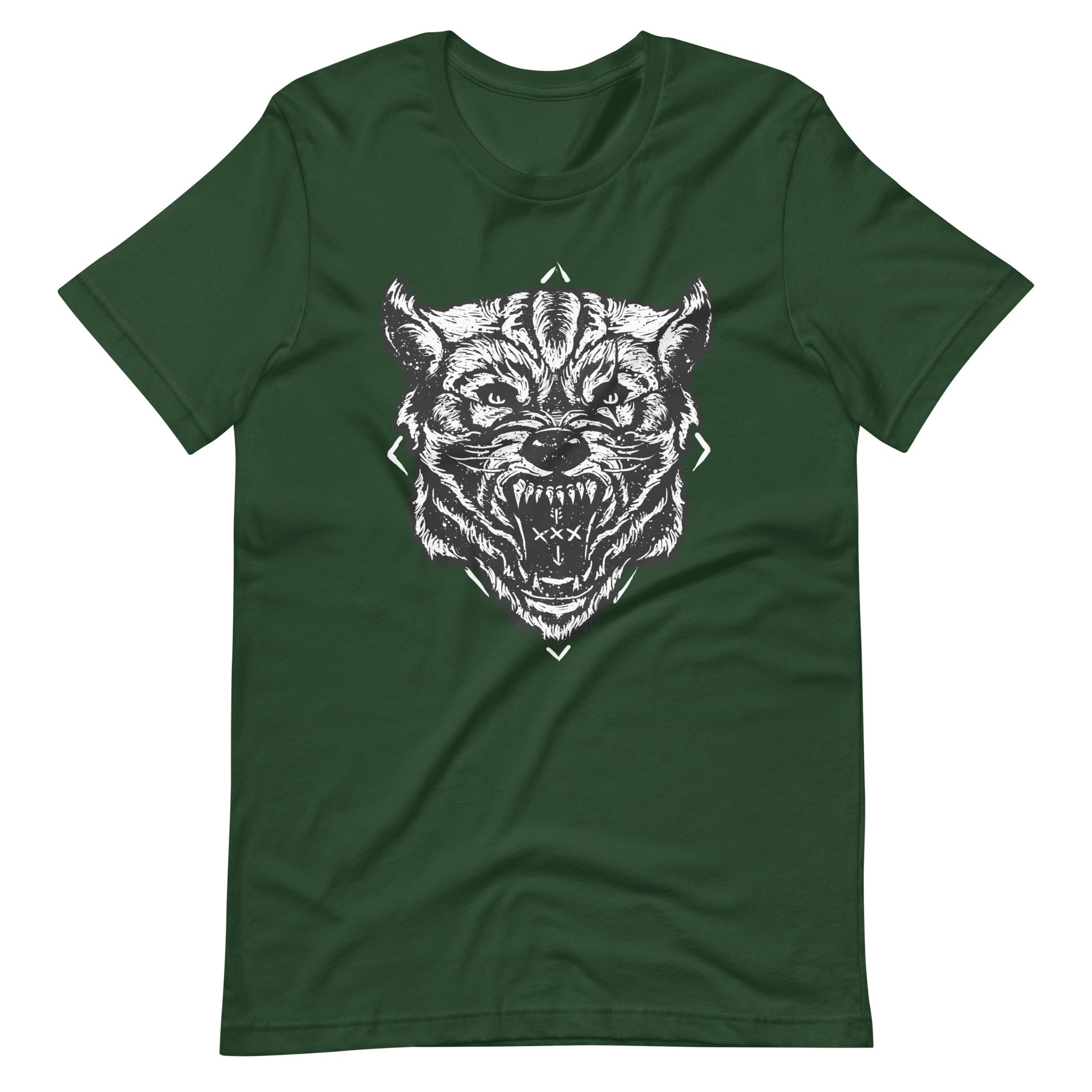 Wolf Head - Men's t-shirt - Forest Front