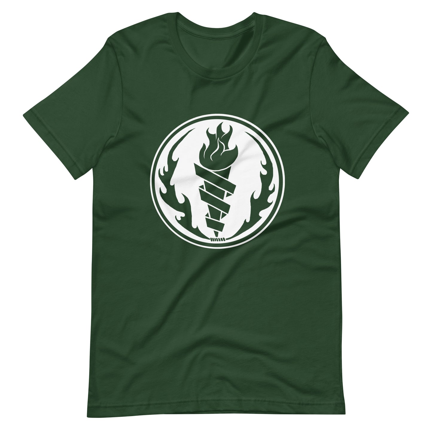 Fire Fire White - Men's t-shirt - Forest Front