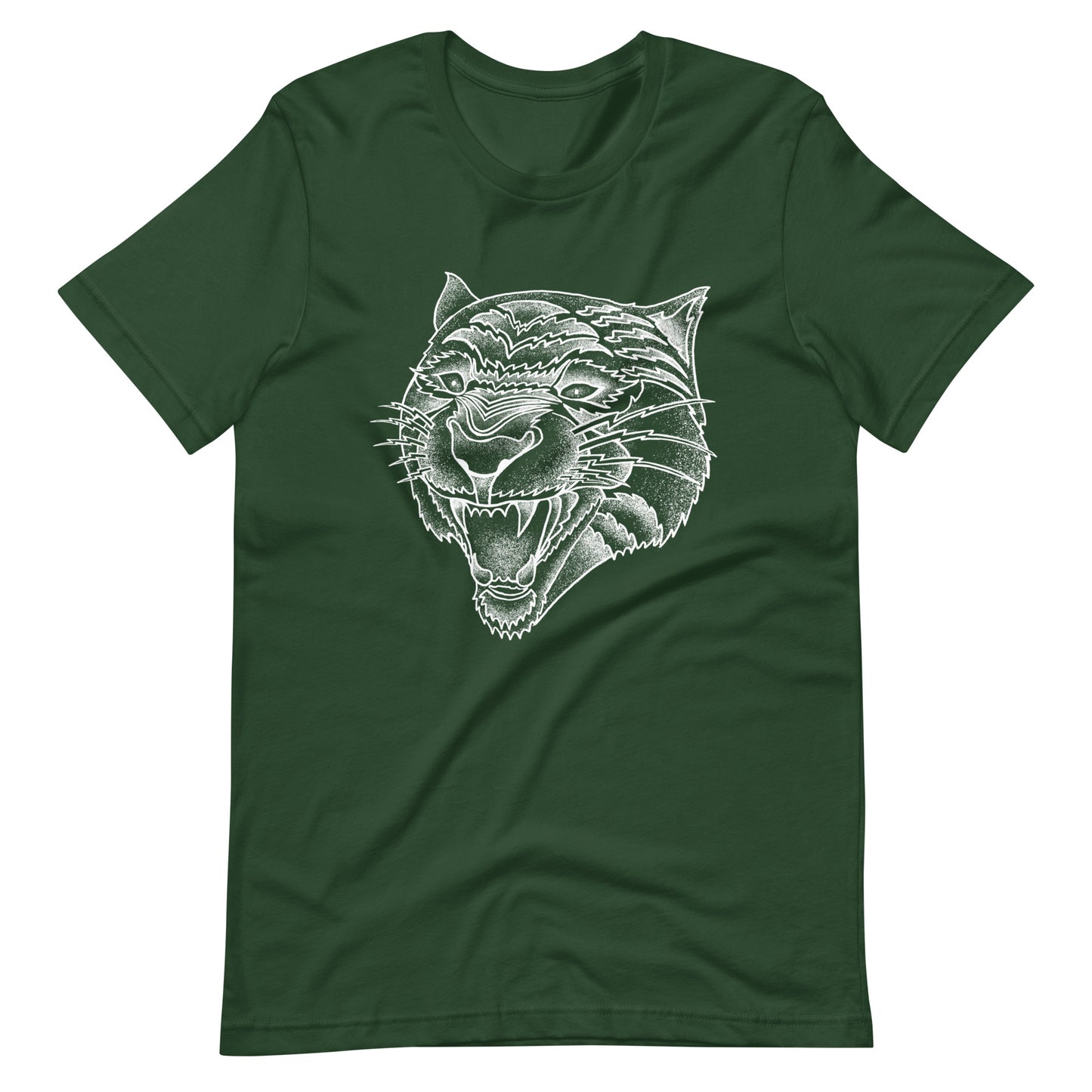 Panther White - Men's t-shirt - Forest Front