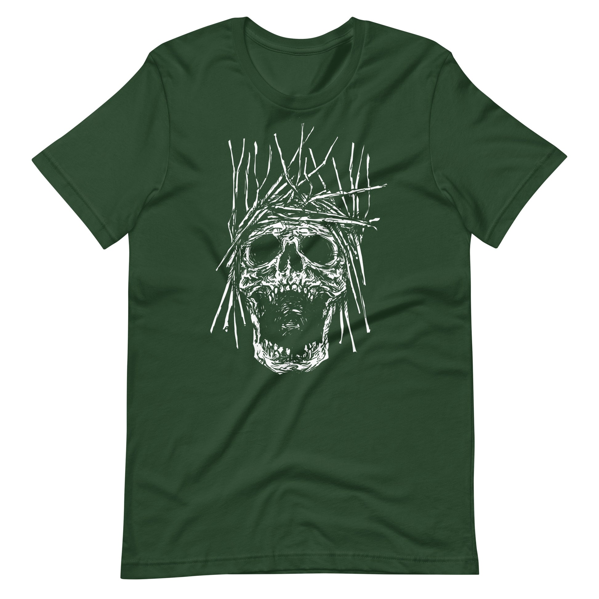 Skull H White - Men's t-shirt - Forest Front
