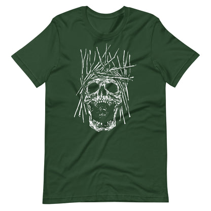Skull H White - Men's t-shirt - Forest Front