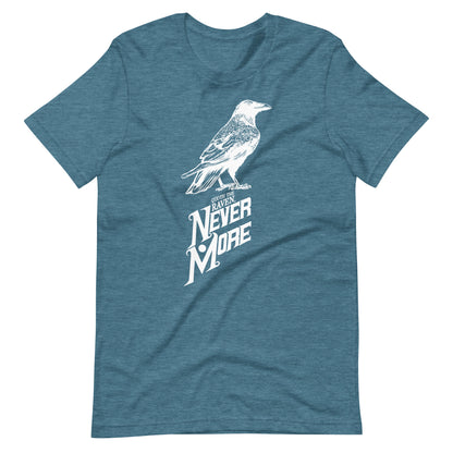 Quoth the Raven Nevermore - Men's t-shirt - Heather Deep Teal Front