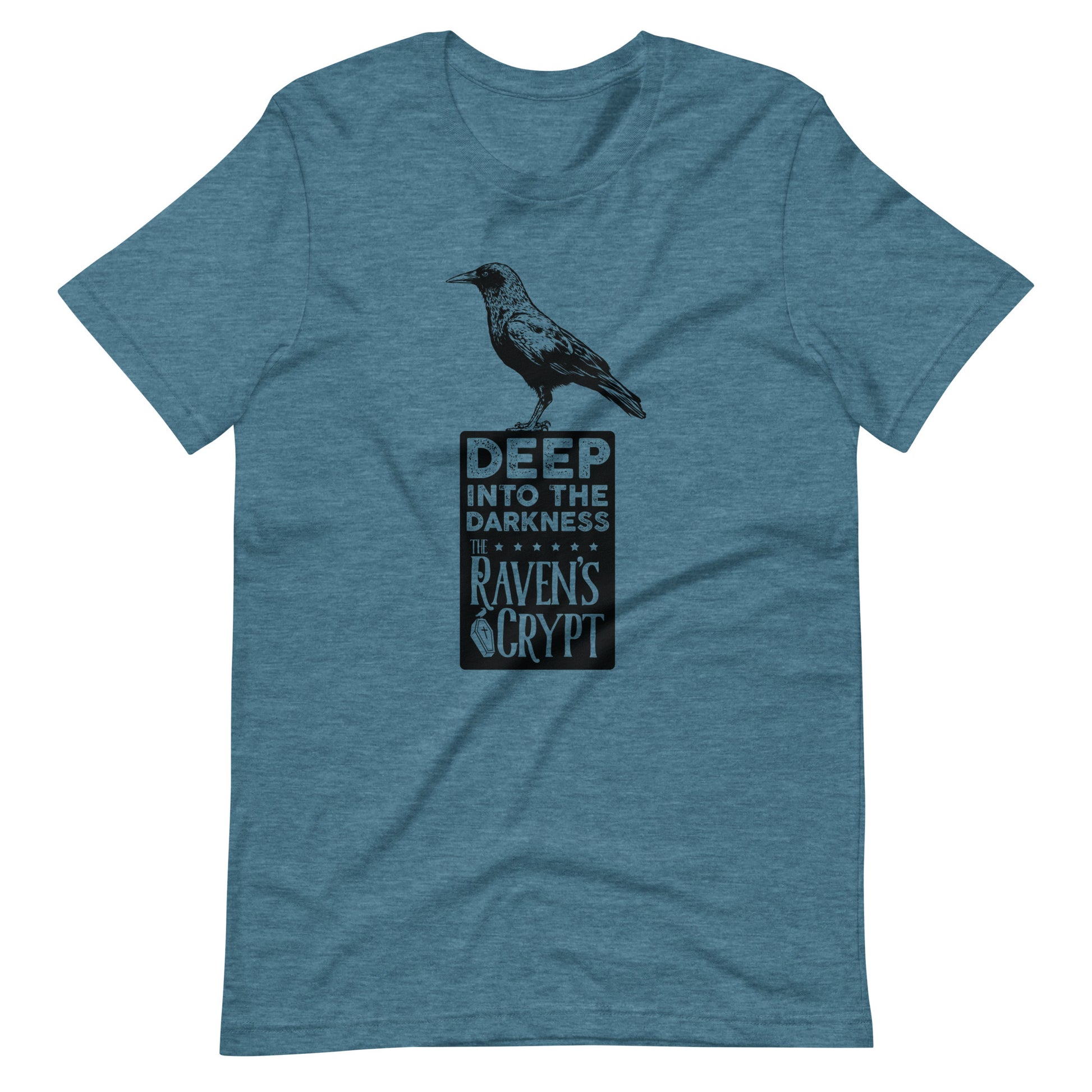 Deep Into the Darkness Crypt 2 - Men's t-shirt - Heather Deep Teal Front