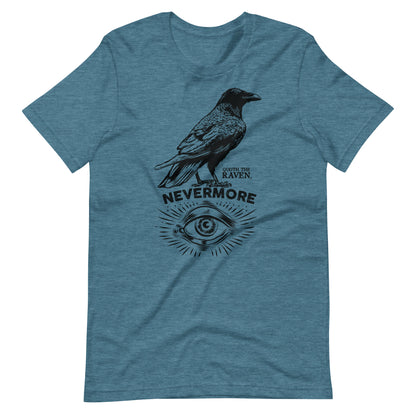 Quoth the Raven Nevermore - Men's t-shirt - Heather Deep Teal Front