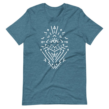 Near Light - Men's t-shirt - Heather Deep Teal Front