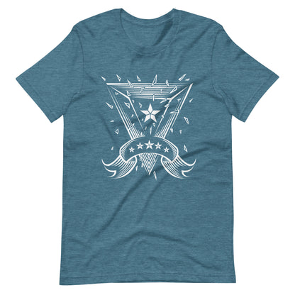 Starlight - Men's t-shirt - Heather Deep Teal Front