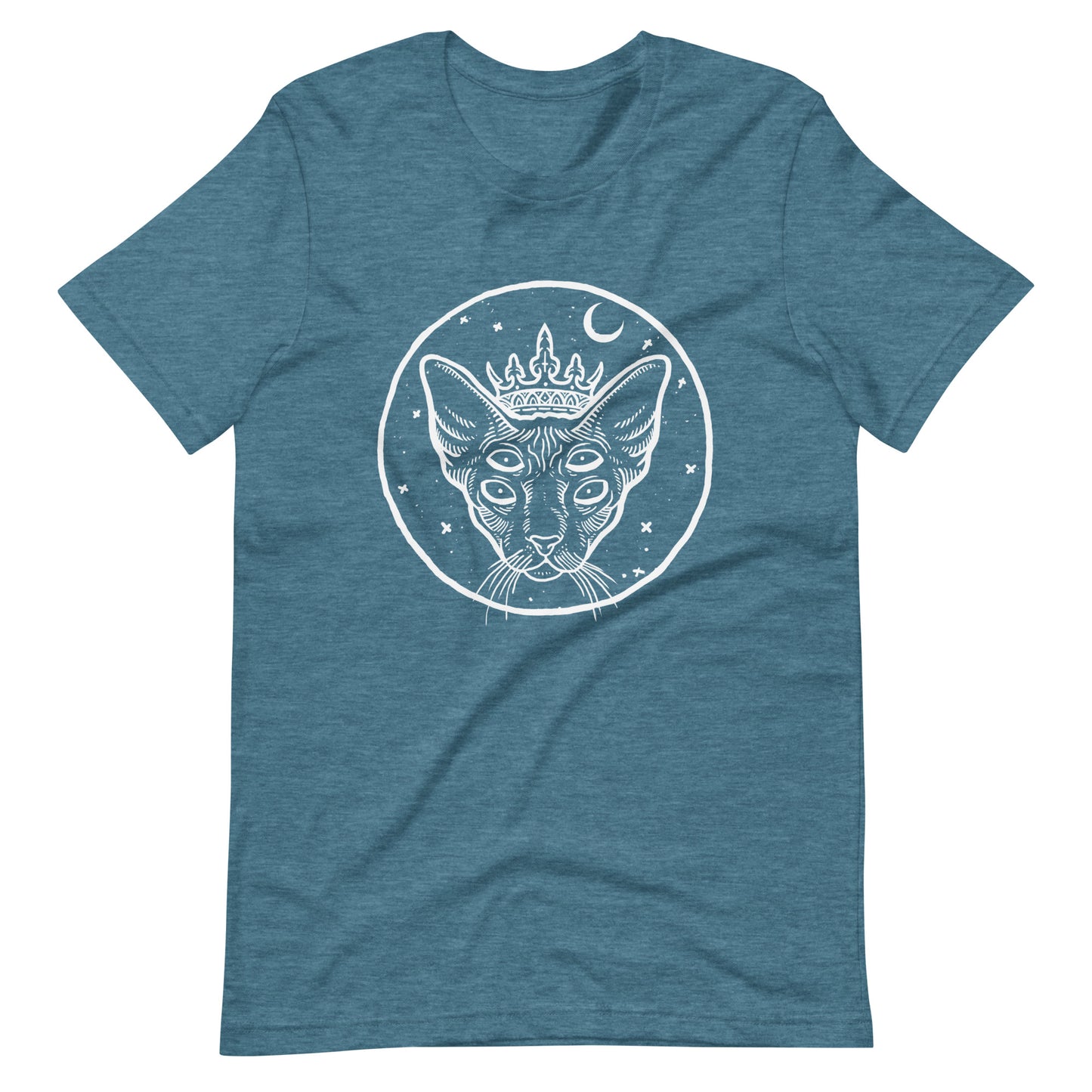 The Ruler - Men's t-shirt - Heather Deep Teal Front