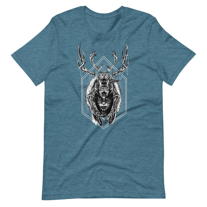 The Ruler - Men's t-shirt - Heather Deep Teal Front