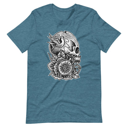 Till Death - Men's t-shirt - Heather Deep Teal Front