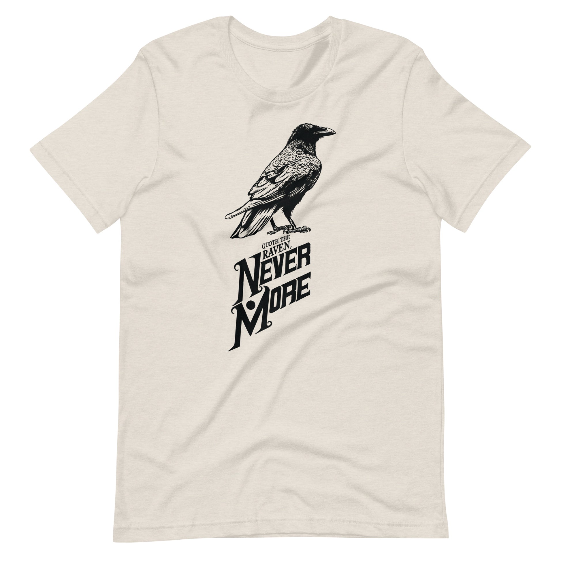 Quoth the Raven Nevermore - Men's t-shirt - Heather Dust Front