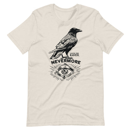 Quoth the Raven Nevermore - Men's t-shirt - Heather Dust Front