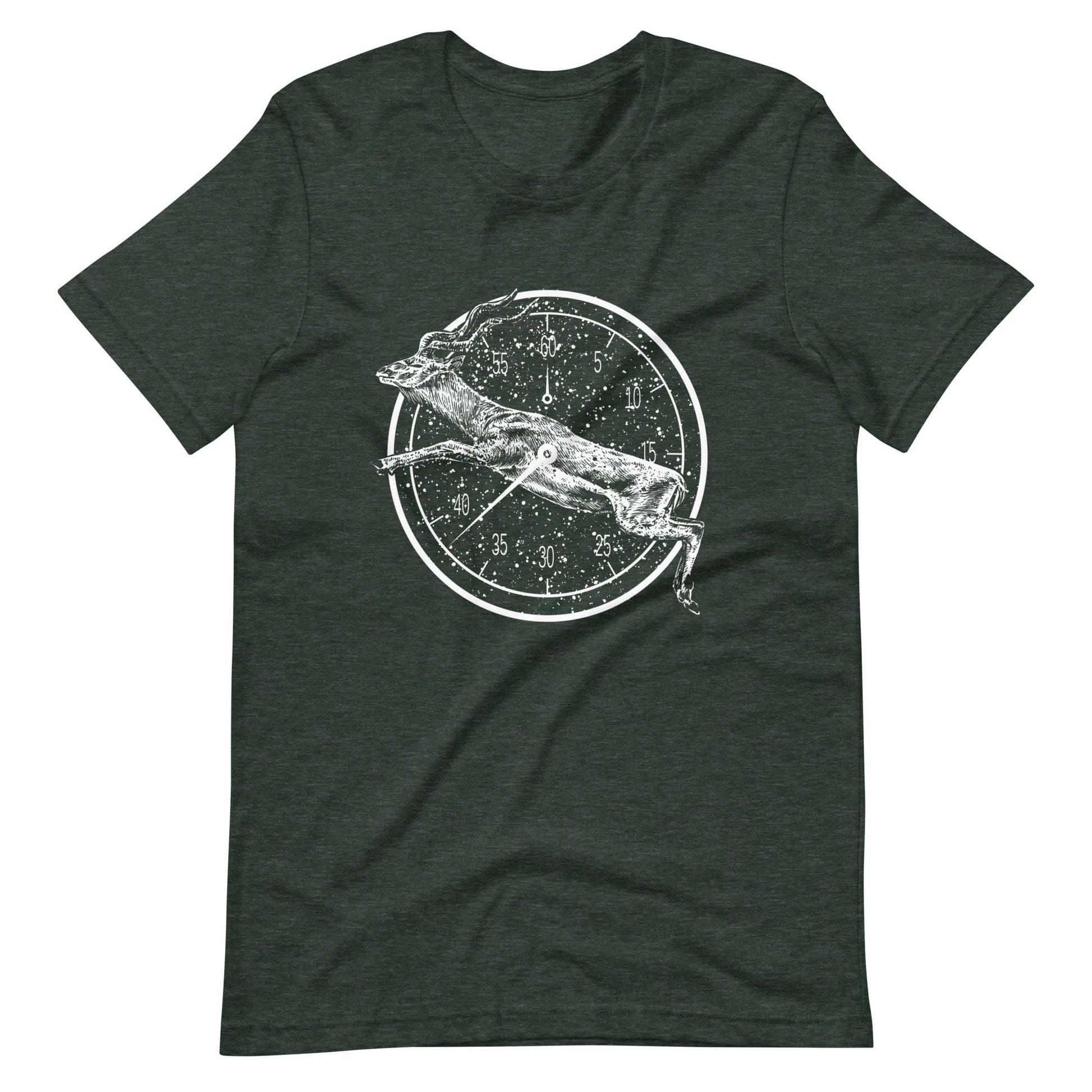 Algoritma - Men's t-shirt - Heather Forest Front