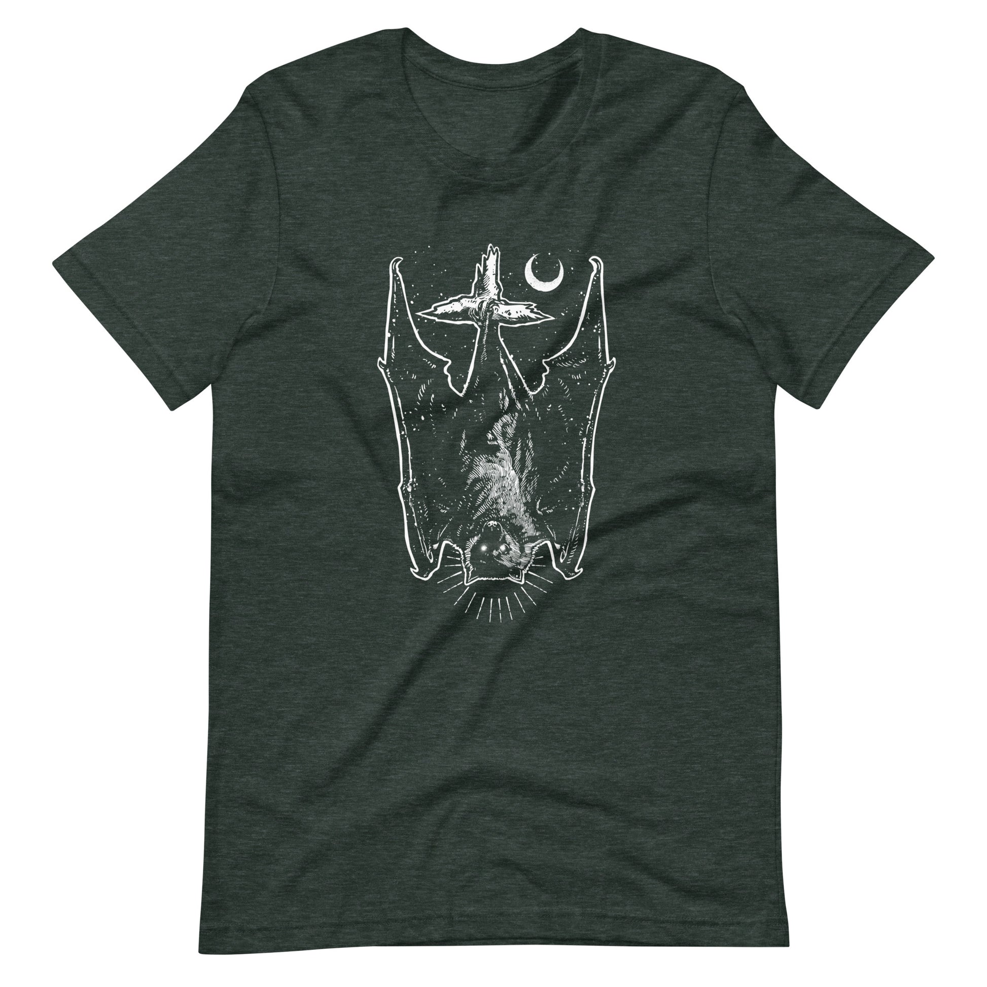 Bat - Men's t-shirt - Heather Forest Front