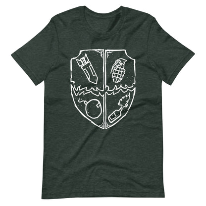 Boom - Men's t-shirt - Heather Forest Front