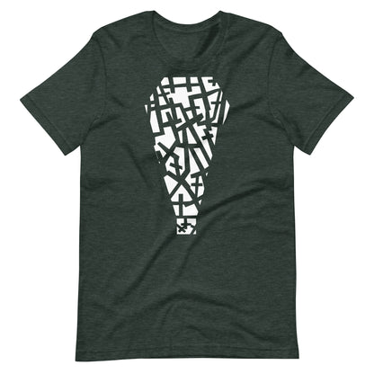 Deadty - Men's t-shirt - Heather Forest Front