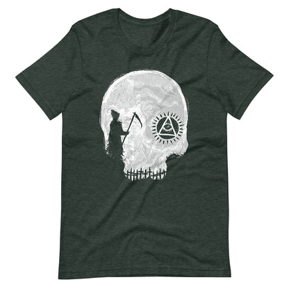 Death Row - Men's t-shirt - Heather Forest Front