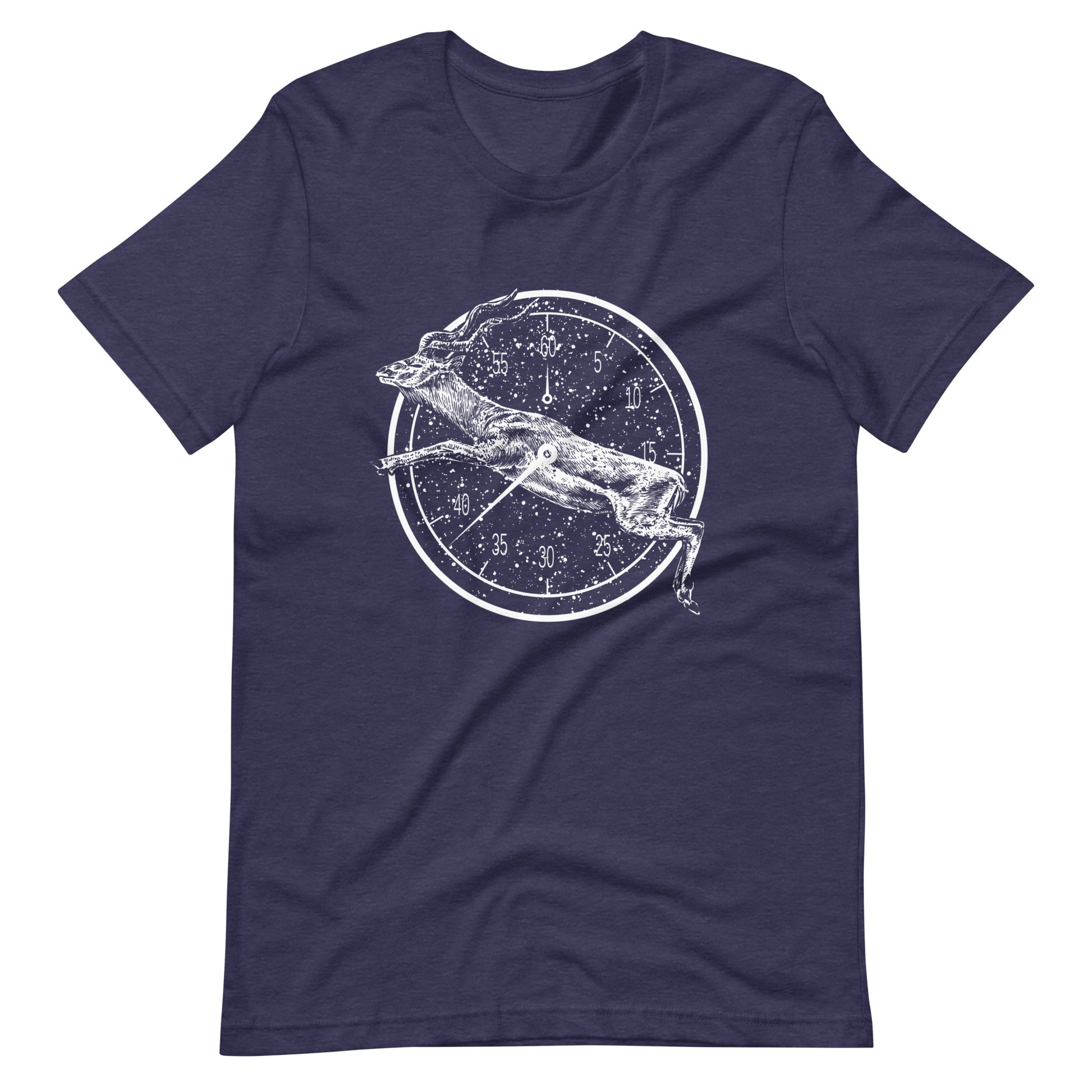 Algoritma - Men's t-shirt - Heather Midnight Navy Front