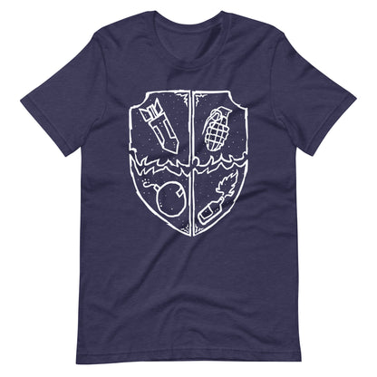 Boom - Men's t-shirt - Heather Midnight Navy Front