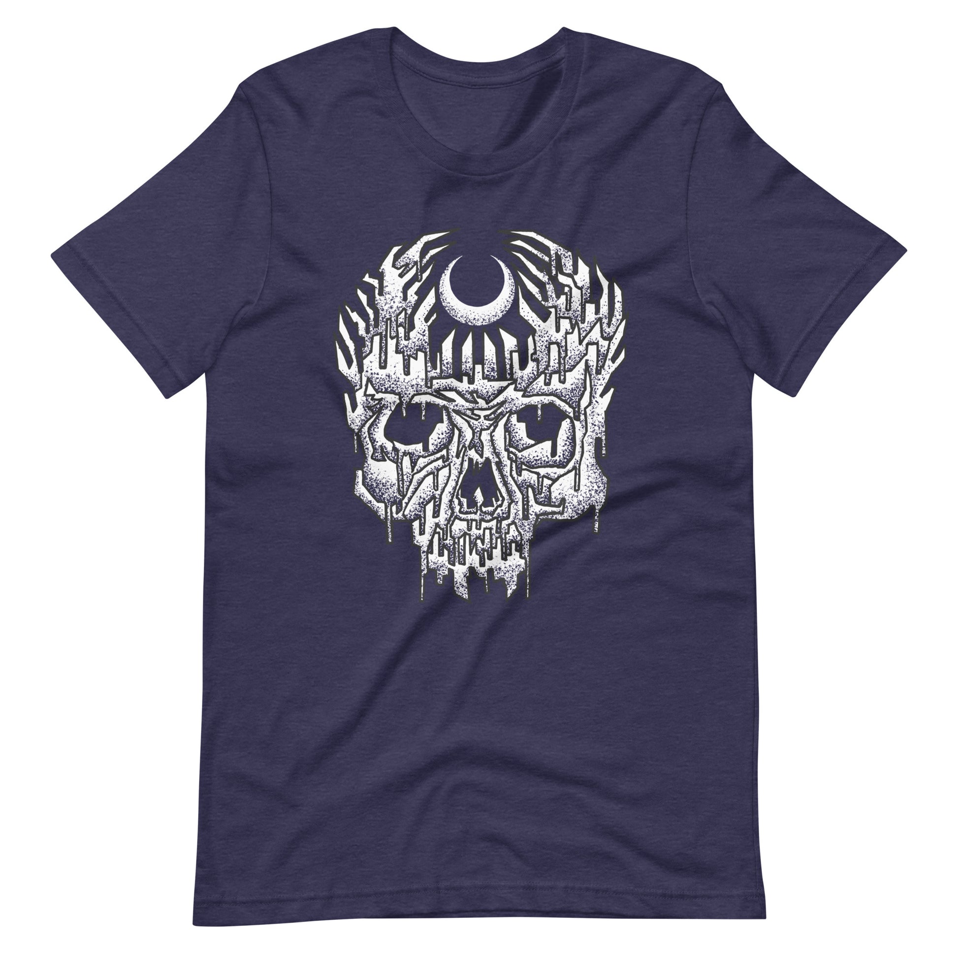 Dark of the Moon - Men's t-shirt - Heather Midnight Navy Front