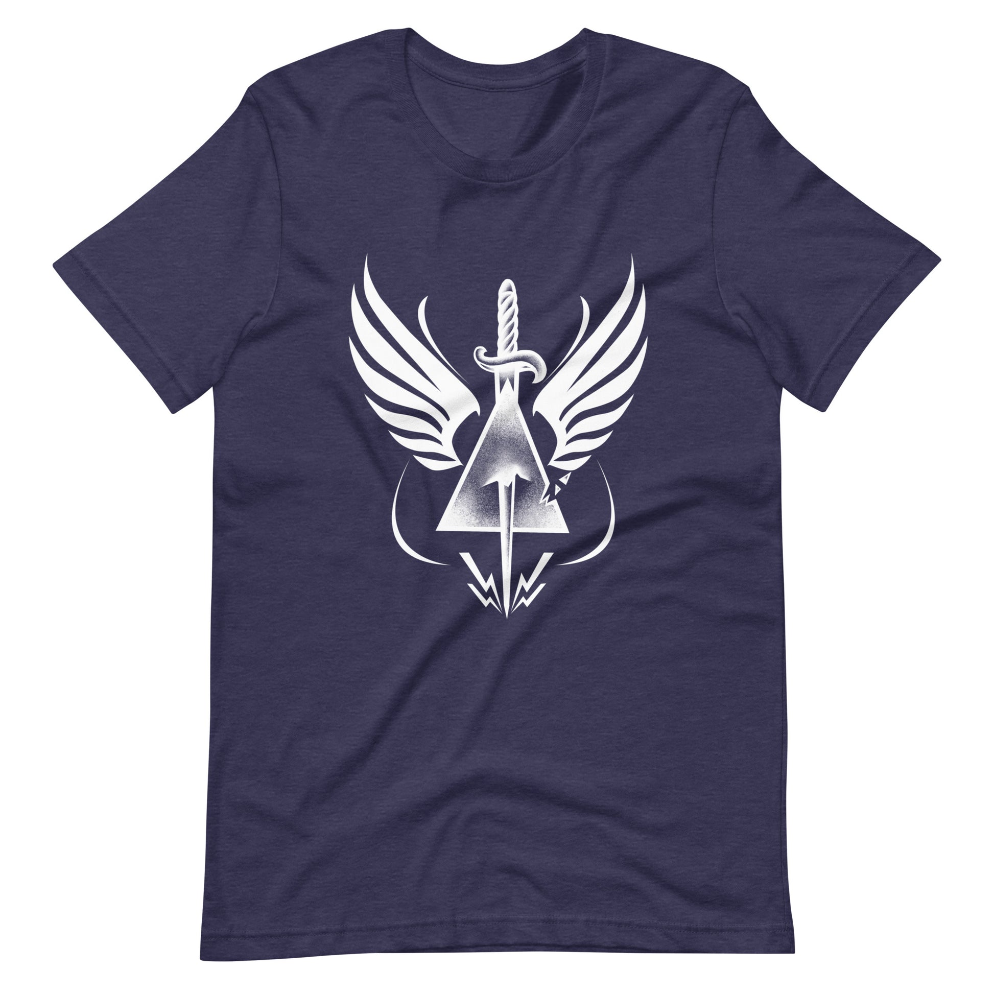 Dead Triangle - Men's t-shirt - Heather Midnight Navy Front