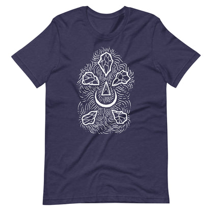 Diamond Night - Men's t-shirt - Heather Midnight Navy Front