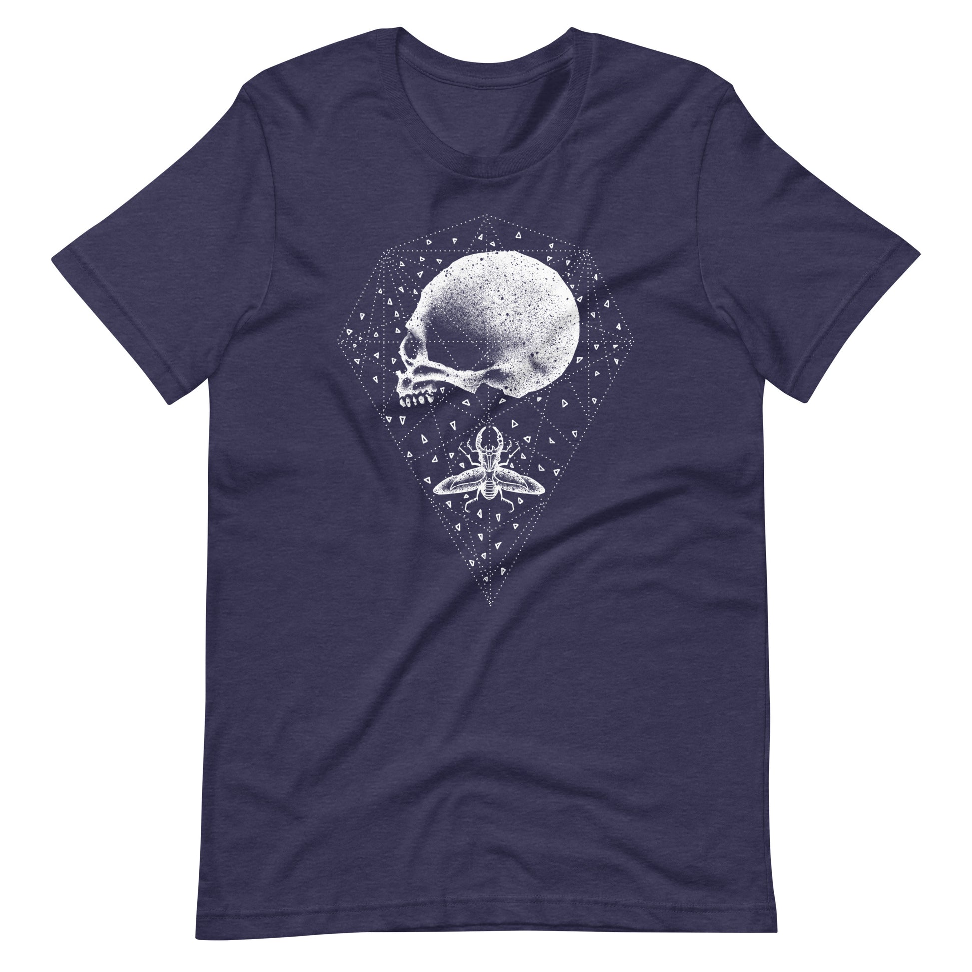 Galaxy Triangle - Men's t-shirt - Heather Midnight Navy Front