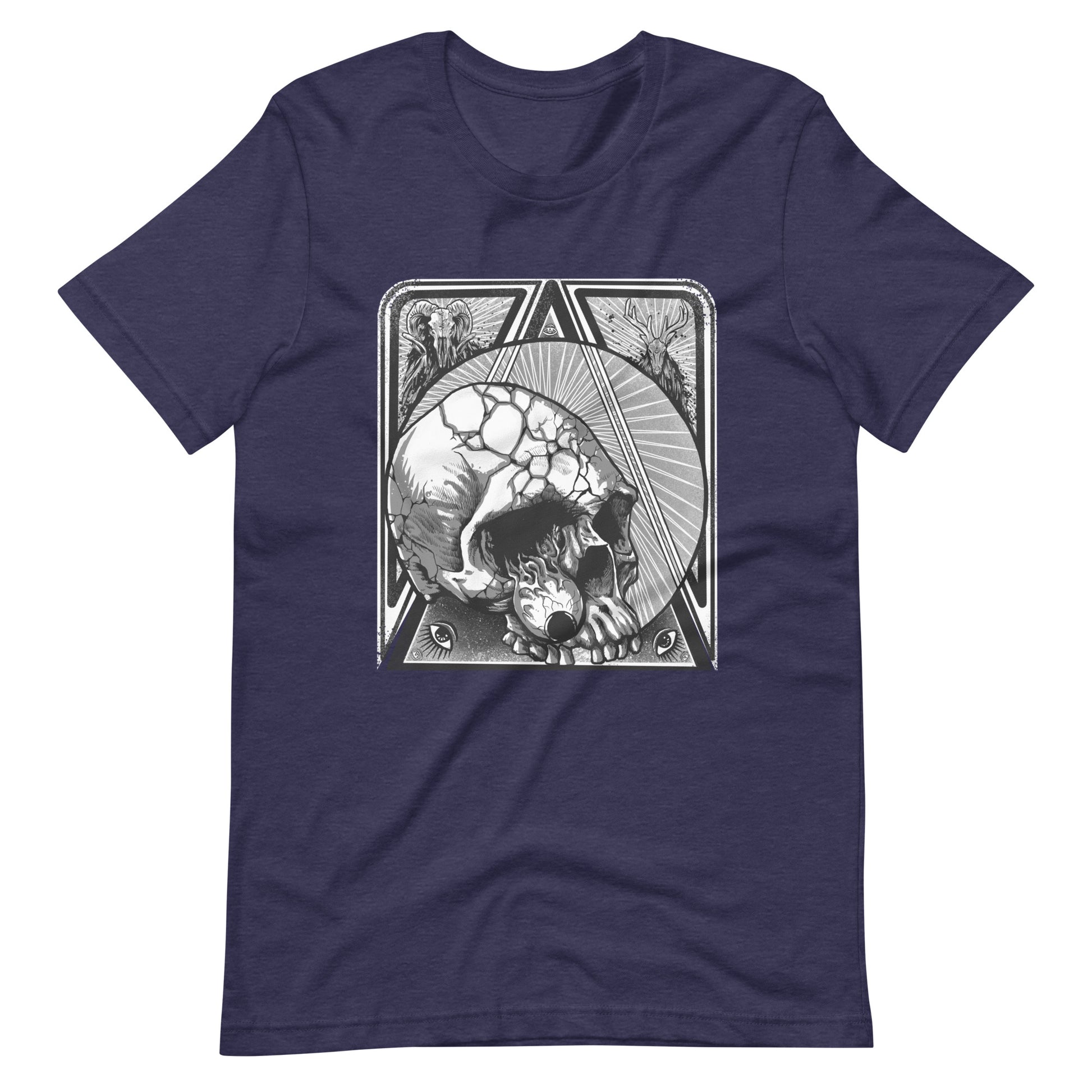 Mata - Men's t-shirt - Heather Midnight Navy Front
