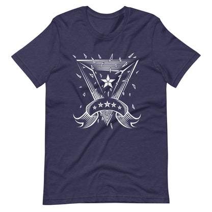 Starlight - Men's t-shirt - Heather Midnight Navy Front