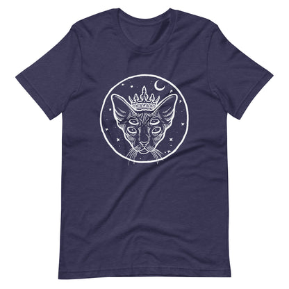 The Ruler - Men's t-shirt - Heather Midnight Navy Front