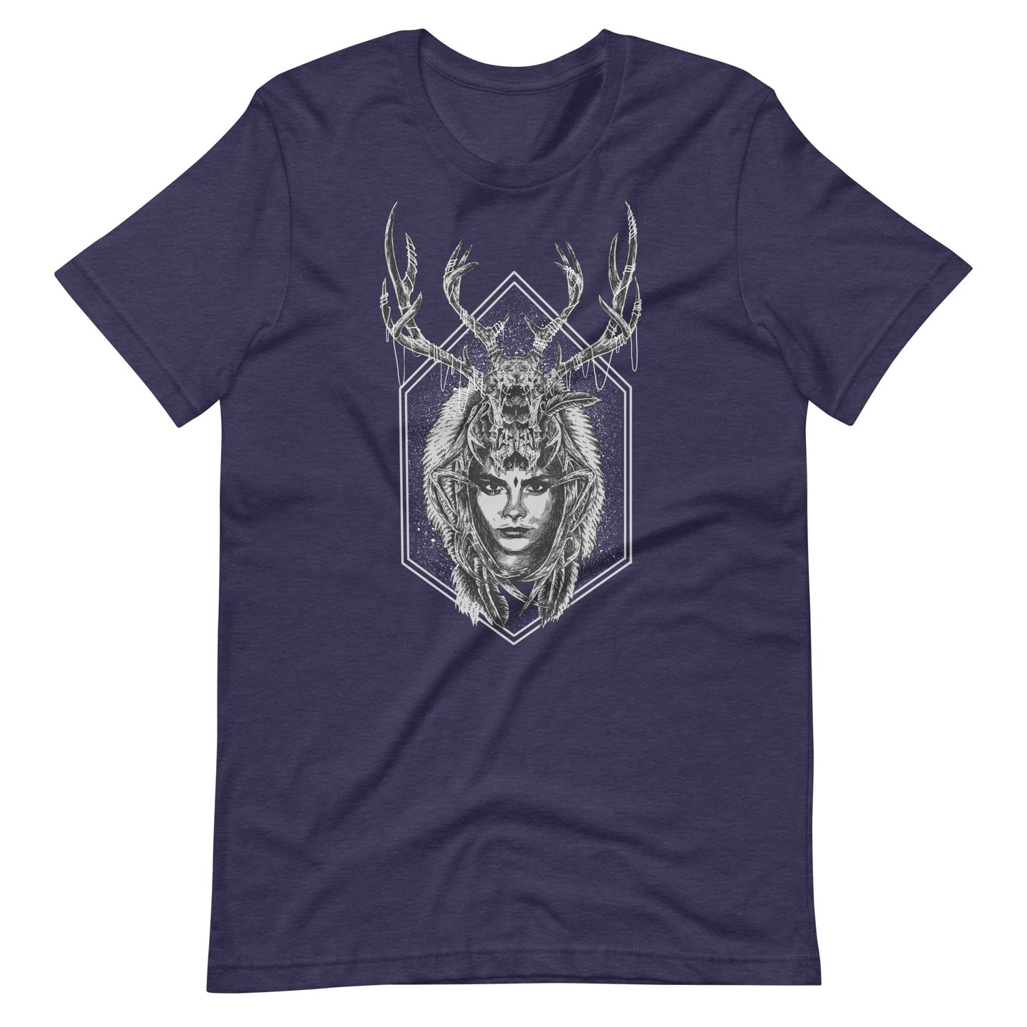 Tribe Empire - Men's t-shirt - Heather Midnight Navy Front