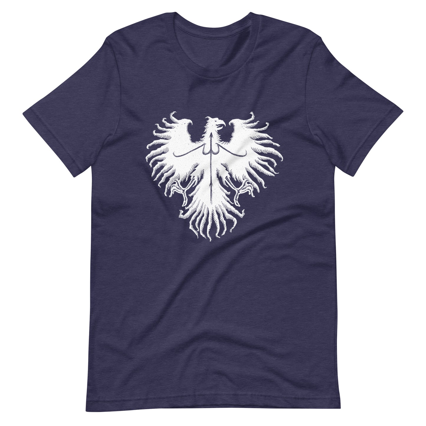 Black Eagle - Men's t-shirt - Heather Midnight Navy Front