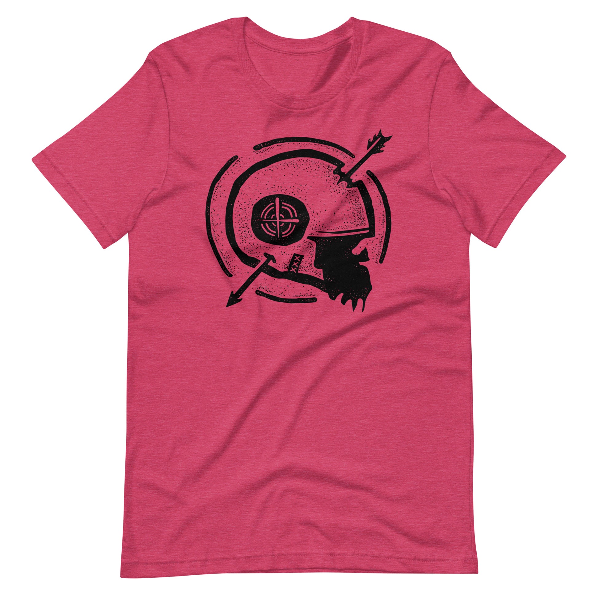 Dead Arrow Black - Men's t-shirt - Heather Raspberry Front