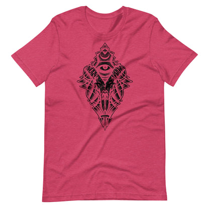 Energy Eye Black - Men's t-shirt - Heather Raspberry Front