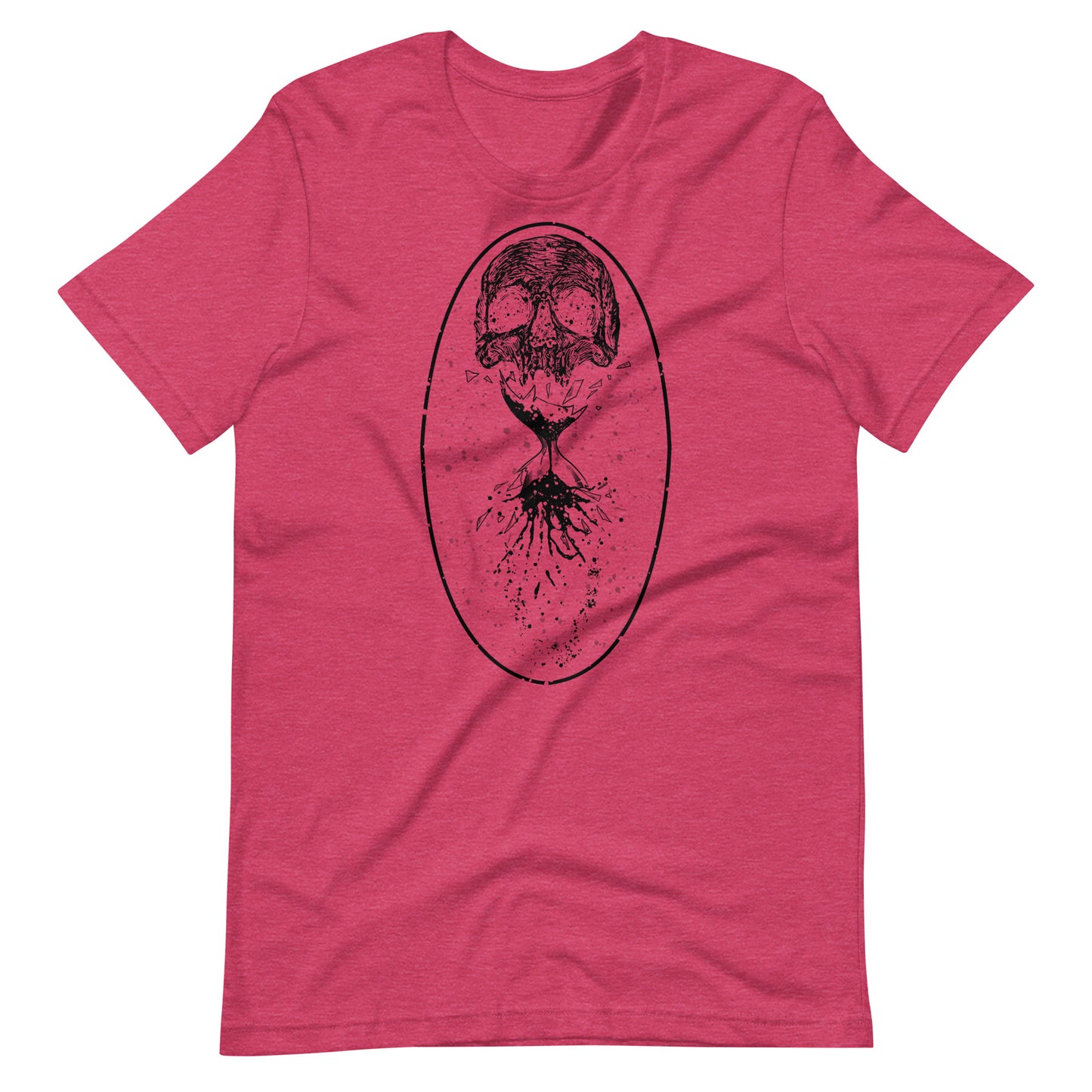 Destruction Black - Men's t-shirt - Heather Raspberry Front