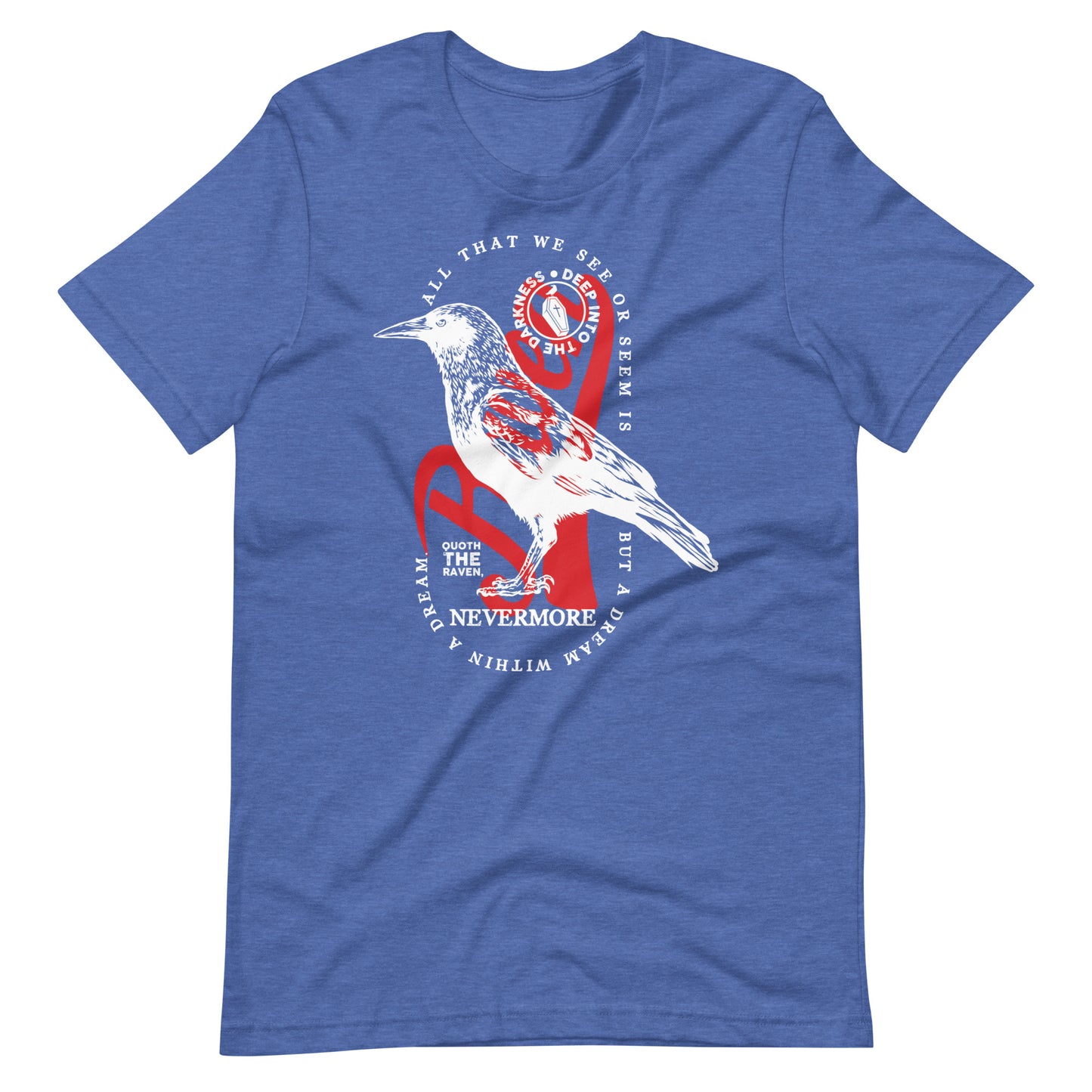 A Dream Within a Dream - Men's t-shirt - Heather True Royal Front