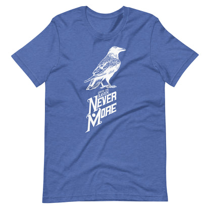 Quoth the Raven Nevermore - Men's t-shirt - Heather True Royal Front