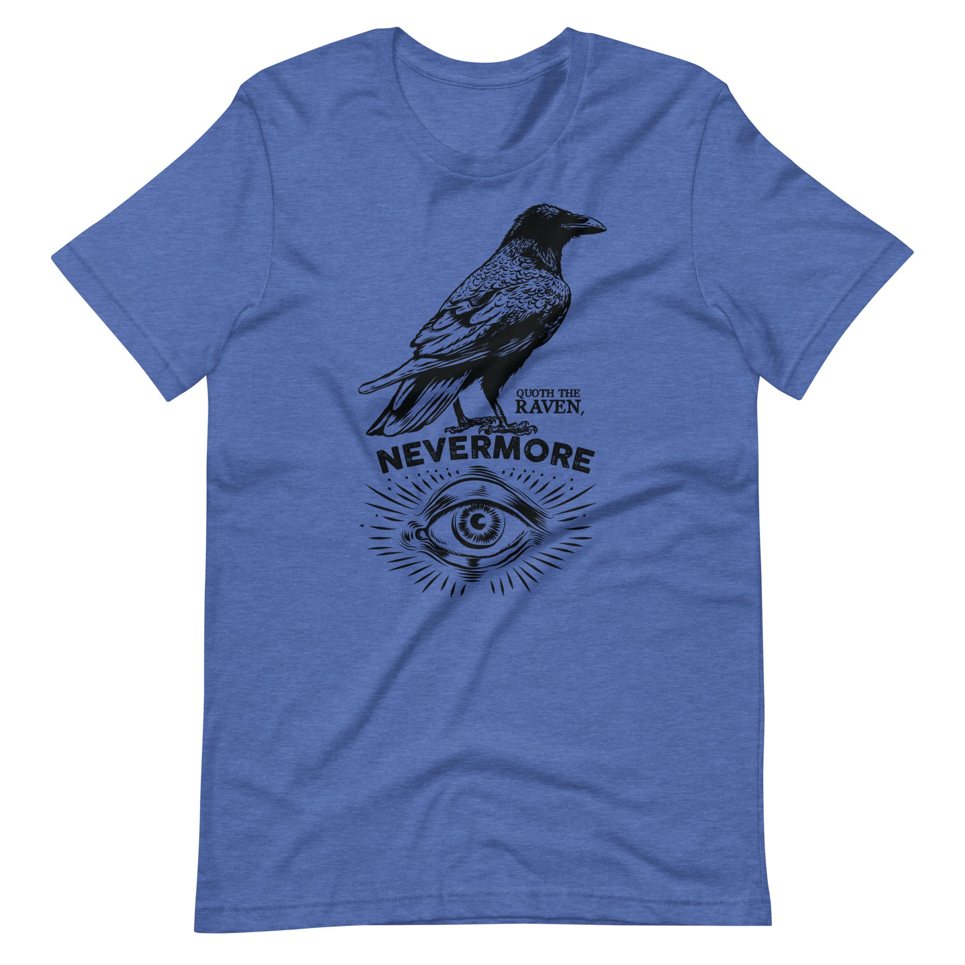Quoth the Raven Nevermore - Men's t-shirt - Heather True Royal Front