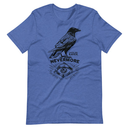 Quoth the Raven Nevermore - Men's t-shirt - Heather True Royal Front