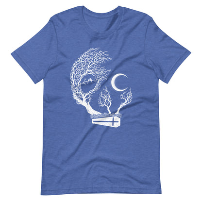 Friday Night Death - Men's t-shirt - Heather True Royal Front