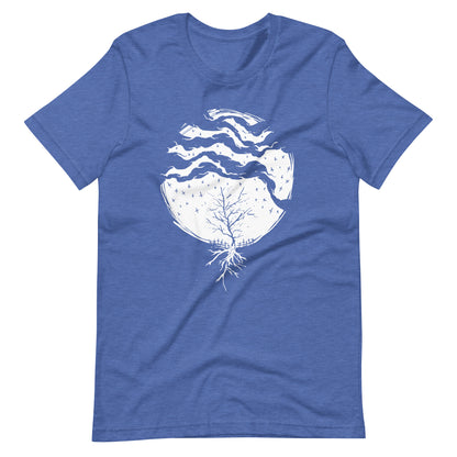Dead Rain White - Men's t-shirt - Heather True Royal Front