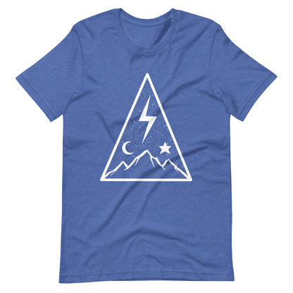 Coalesce - Men's t-shirt - Heather True Royal Front