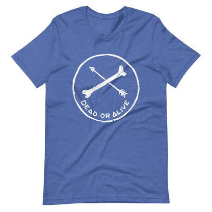 Dead or Alive - Men's t-shirt - Heather True Royal Front