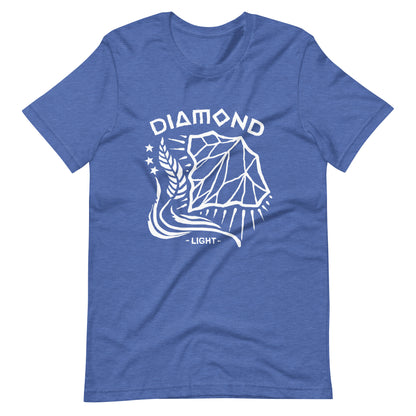 Diamond Light - Men's t-shirt - Heather True Royal Front