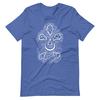 Diamond Night - Men's t-shirt - Heather True Royal 