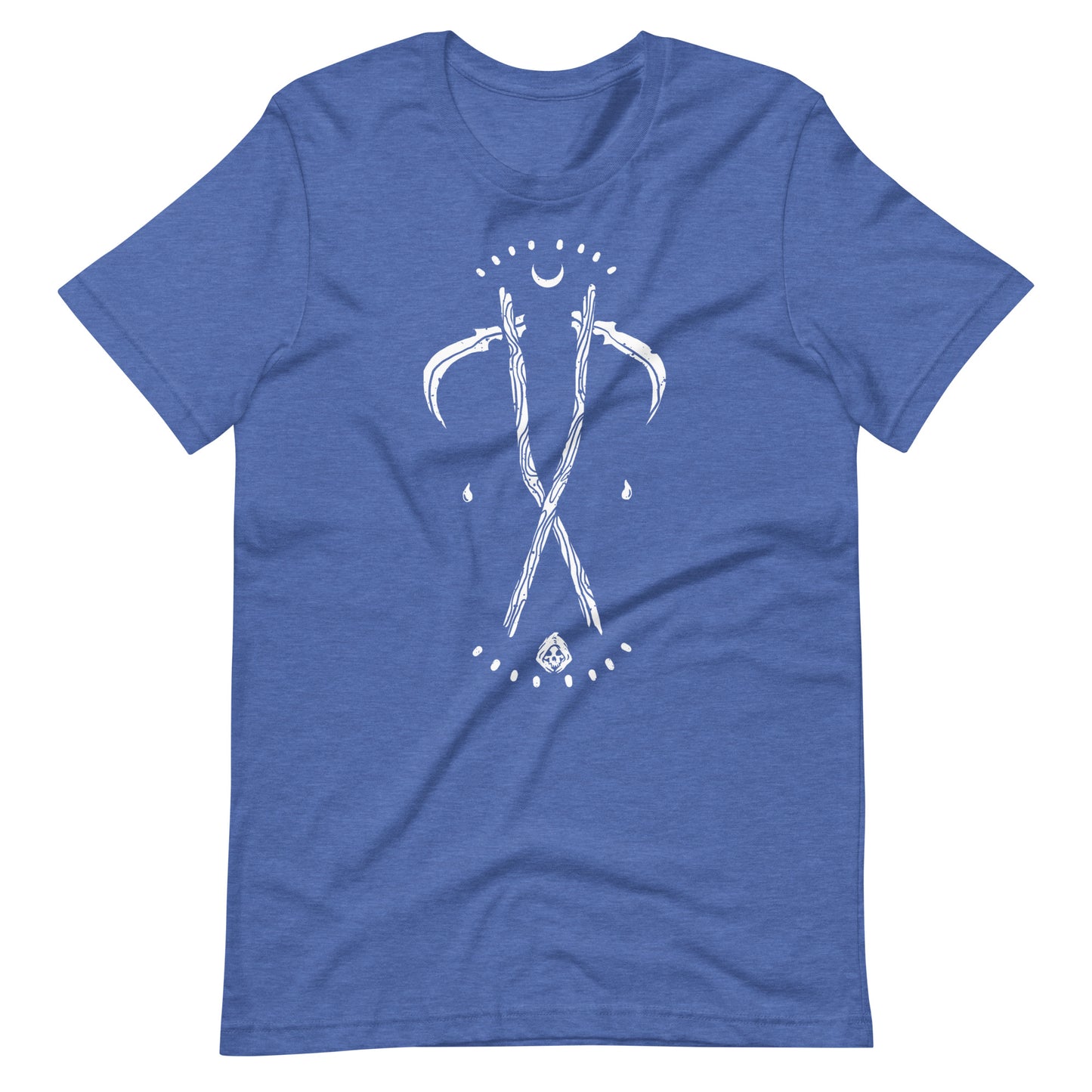 Grim - Men's t-shirt - Heather True Royal Front